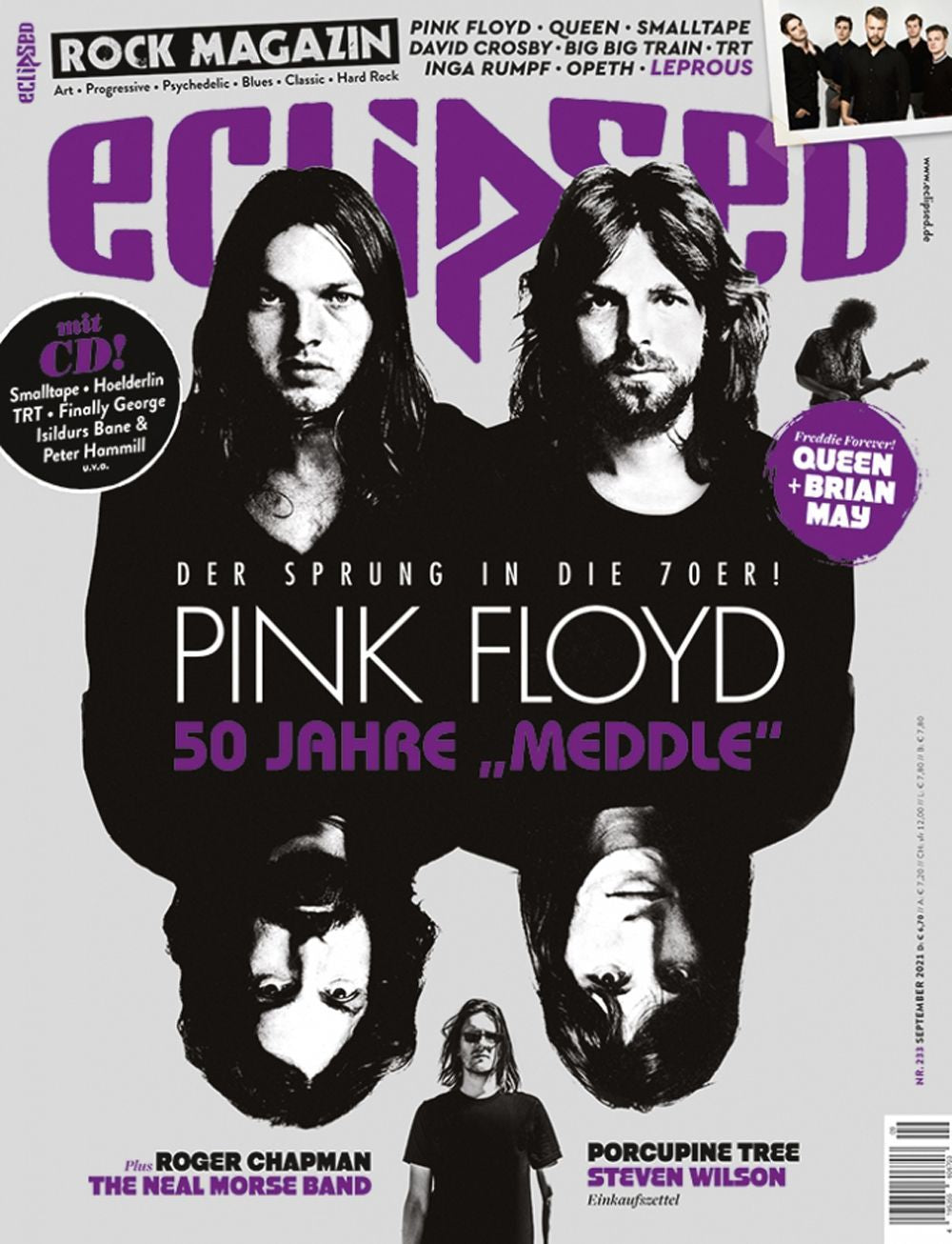 Eclipsed Magazin Deutschland 2021-09 Pink Floyd David Crosby Leprous Big Big Train