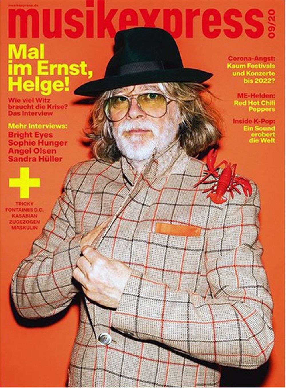 Musikexpress Magazin Deutschland 2020-09 Helge Schneider Red Hot Chili Peppers