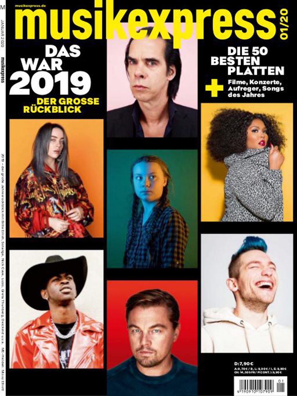 Musikexpress Magazin Deutschland 2020-01 Nick Cave Billie Eilish
