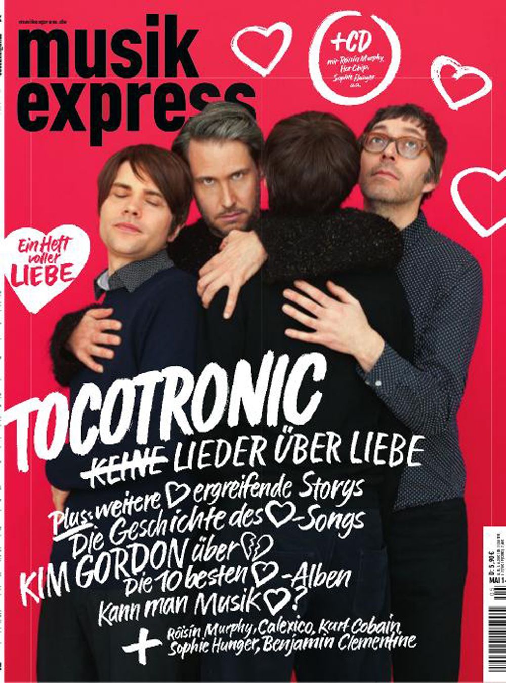 Musikexpress Magazin Deutschland 2015-05 Tocotronic Kurt Cobain Kim Gordon