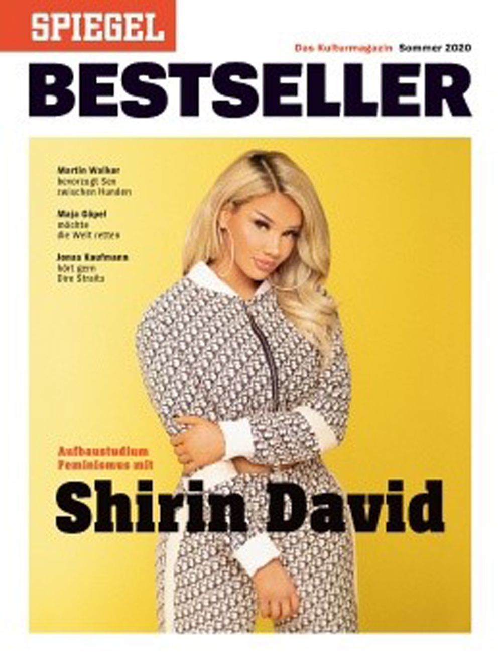 Spiegel Bestseller Magasin Tyskland 2020 Shirin David Originaludgave