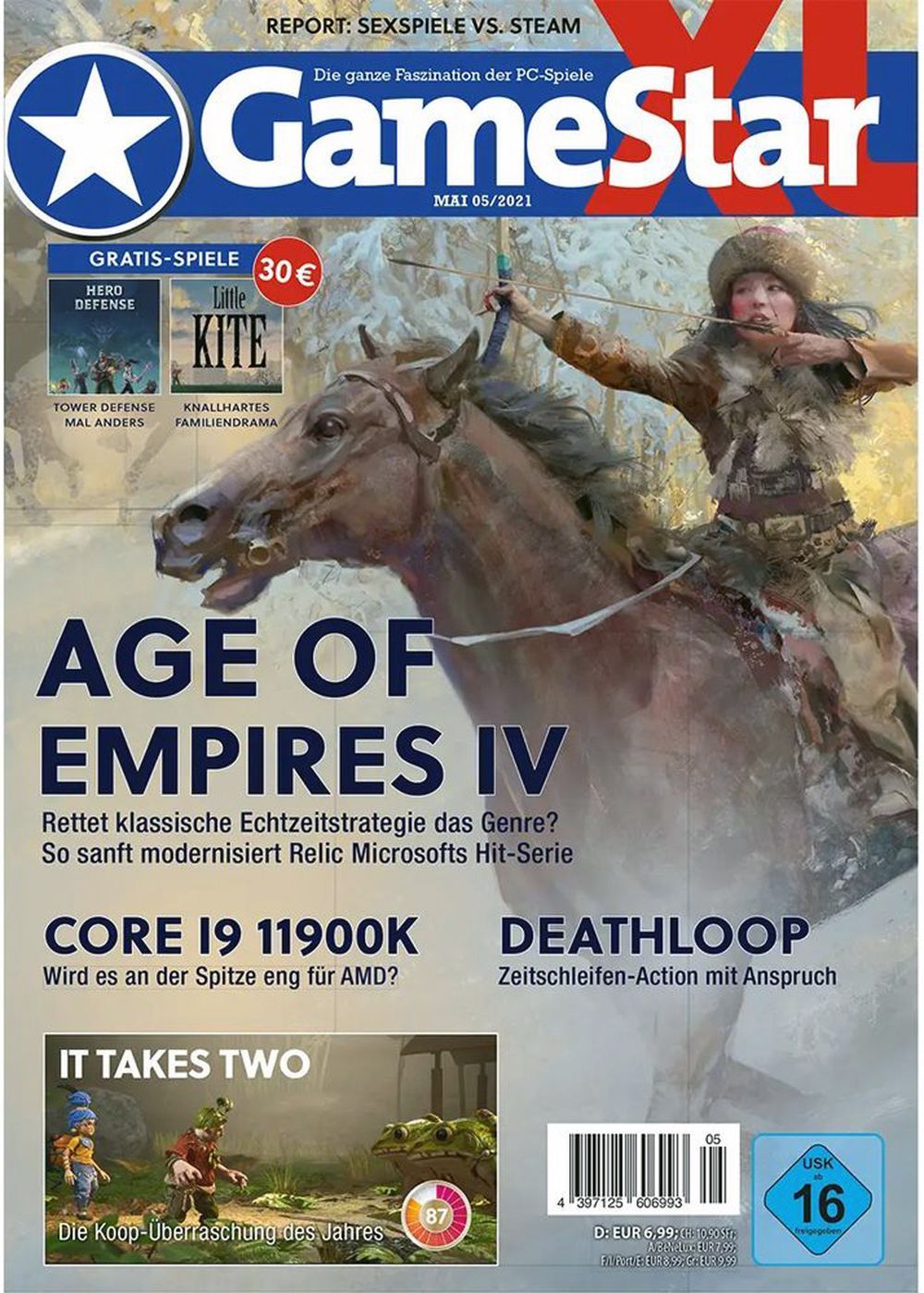 Game Star Magazin Deutschland 2021-05 Age Of Empires Deathloop