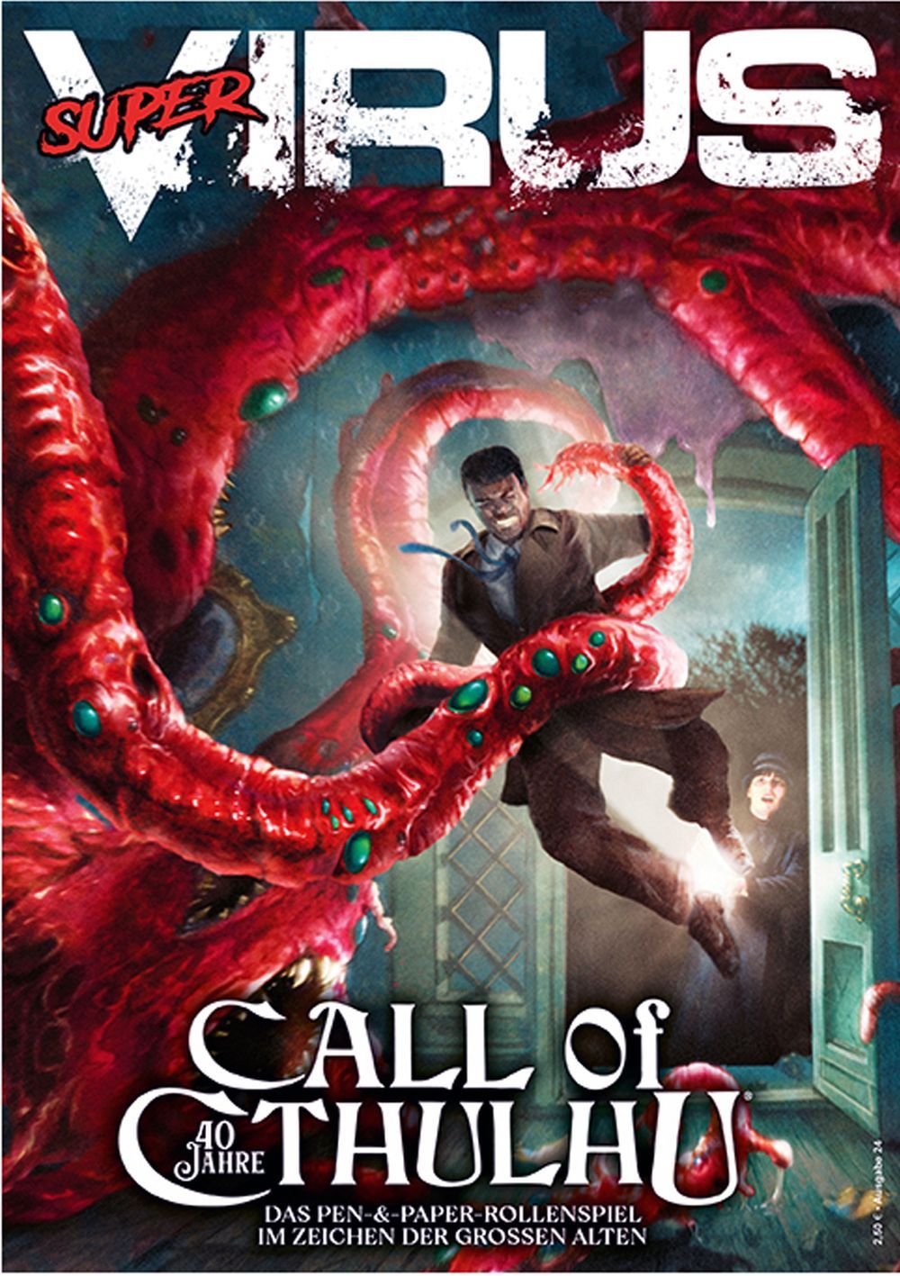 Super Virus Magazine Allemagne 2021 #24 Call Of Cthulhu Lovecraft Édition originale