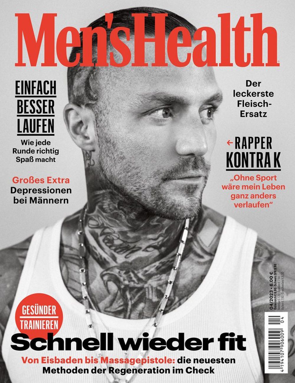 Mens Health Lehti Saksa 2023-04 Kontra K Alkuperäinen painos