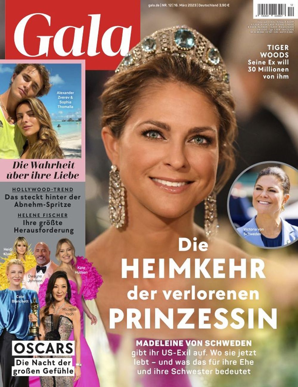 Gala Magazin Deutschland 2023-12 Princess Madeleine Of Sweden