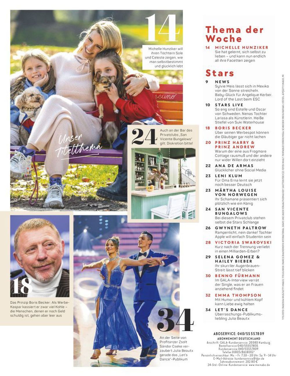 Gala Magazin Deutschland 2023-12 Princess Madeleine Of Sweden