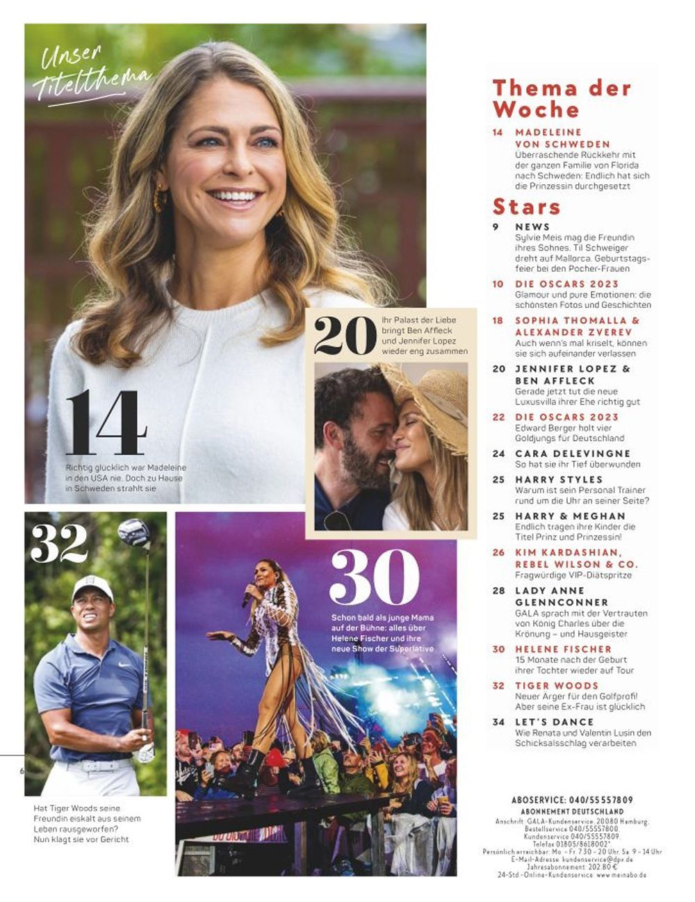 Gala Magazin Deutschland 2023-12 Princess Madeleine Of Sweden