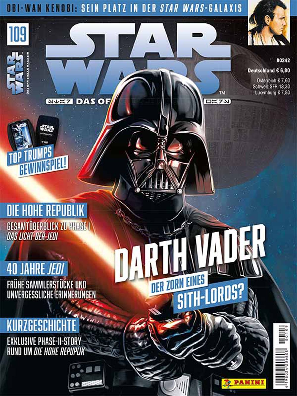 Star Wars Tijdschrift Duitsland 2023 #109 Darth Vader Originele uitgave