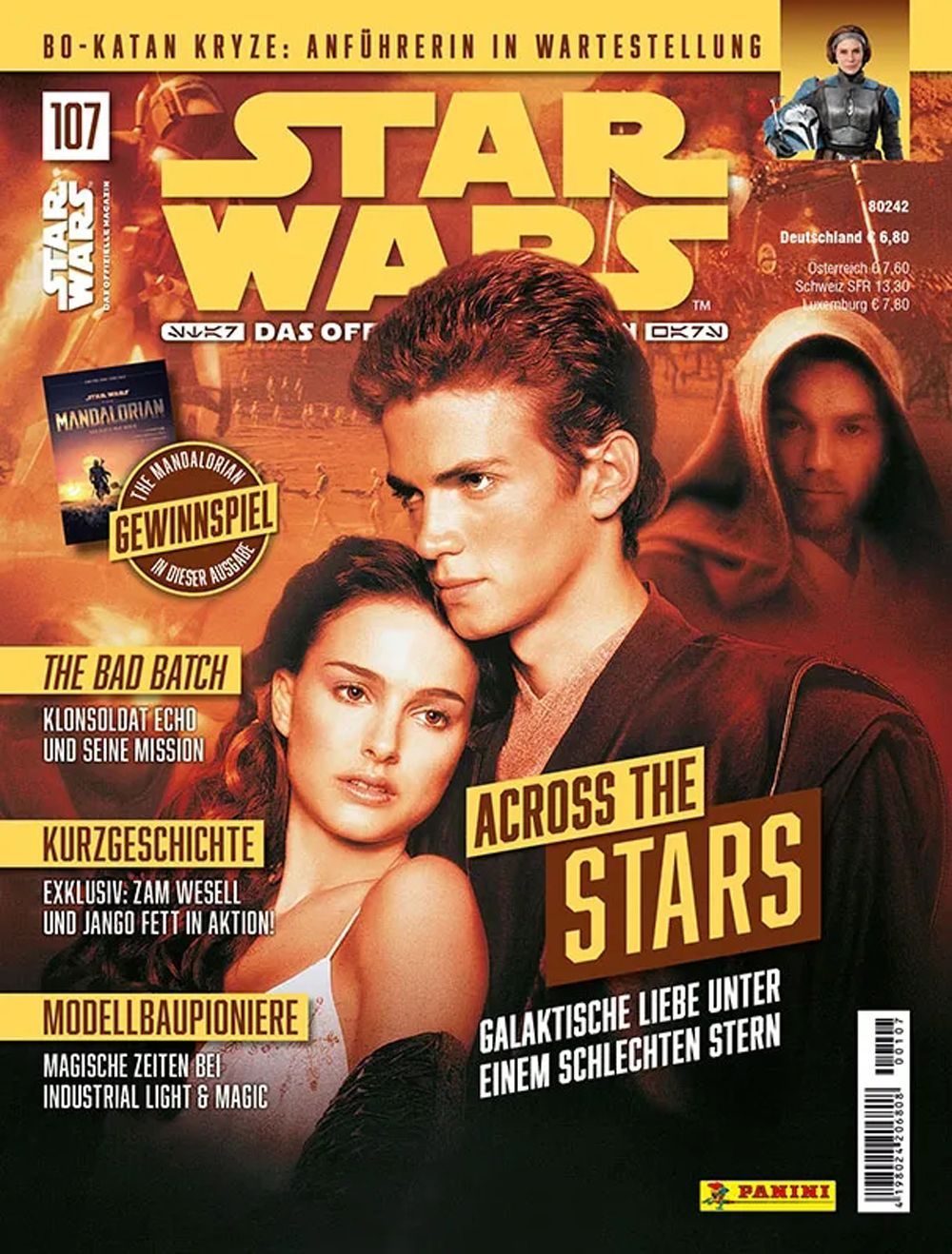 Star Wars Magasin Tyskland 2022 #107 Across The Stars Originaludgave