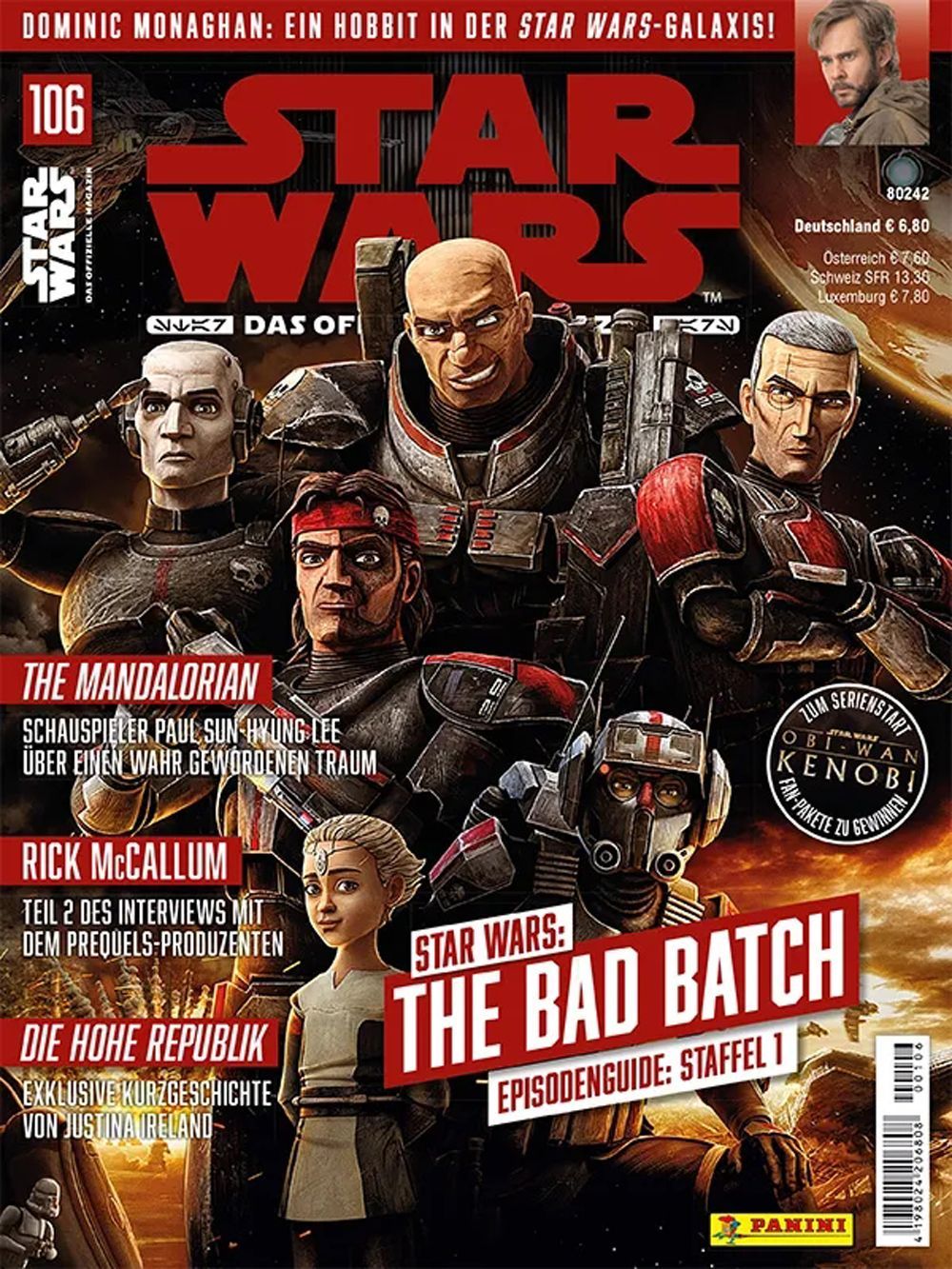 Star Wars Magazine Allemagne 2022 #106 The Bad Batch Édition originale