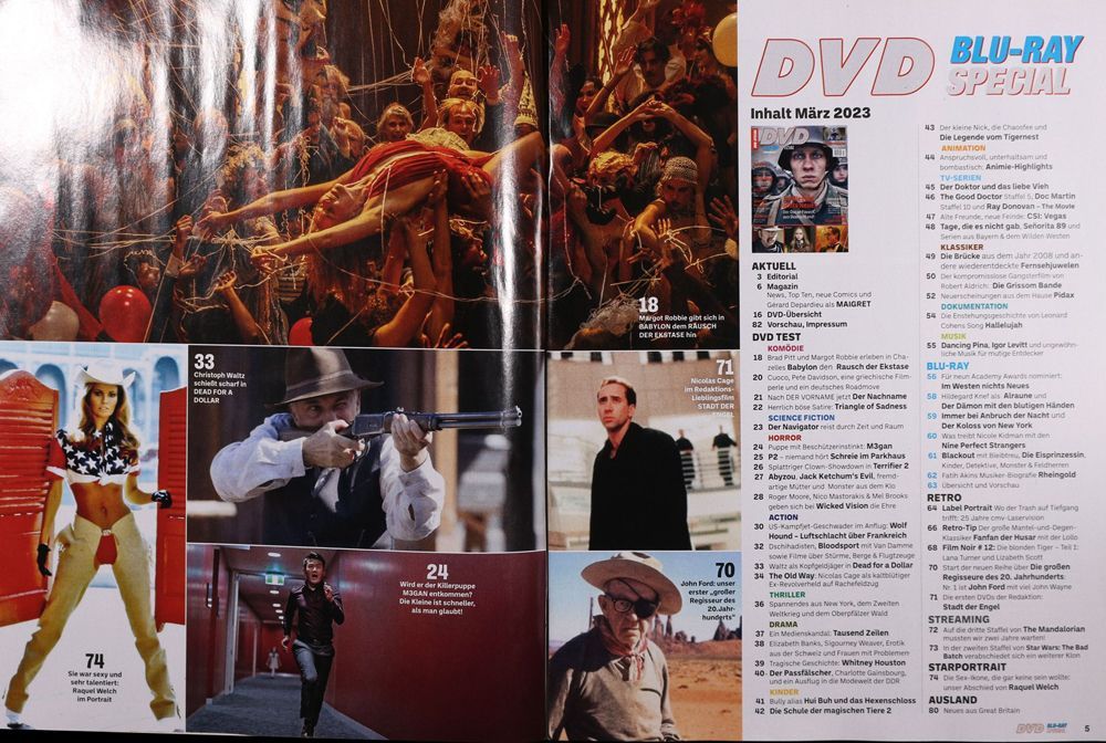 DVD Spezial Magazine Germany 2023 #213 Original Print Issue