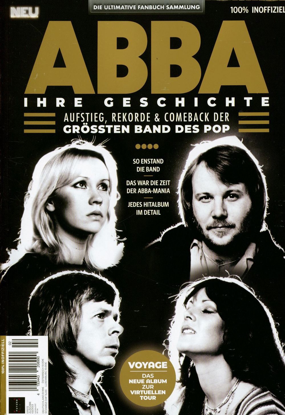 Fanbuch Sammlung Magazin Deutschland 2023-02 Abba