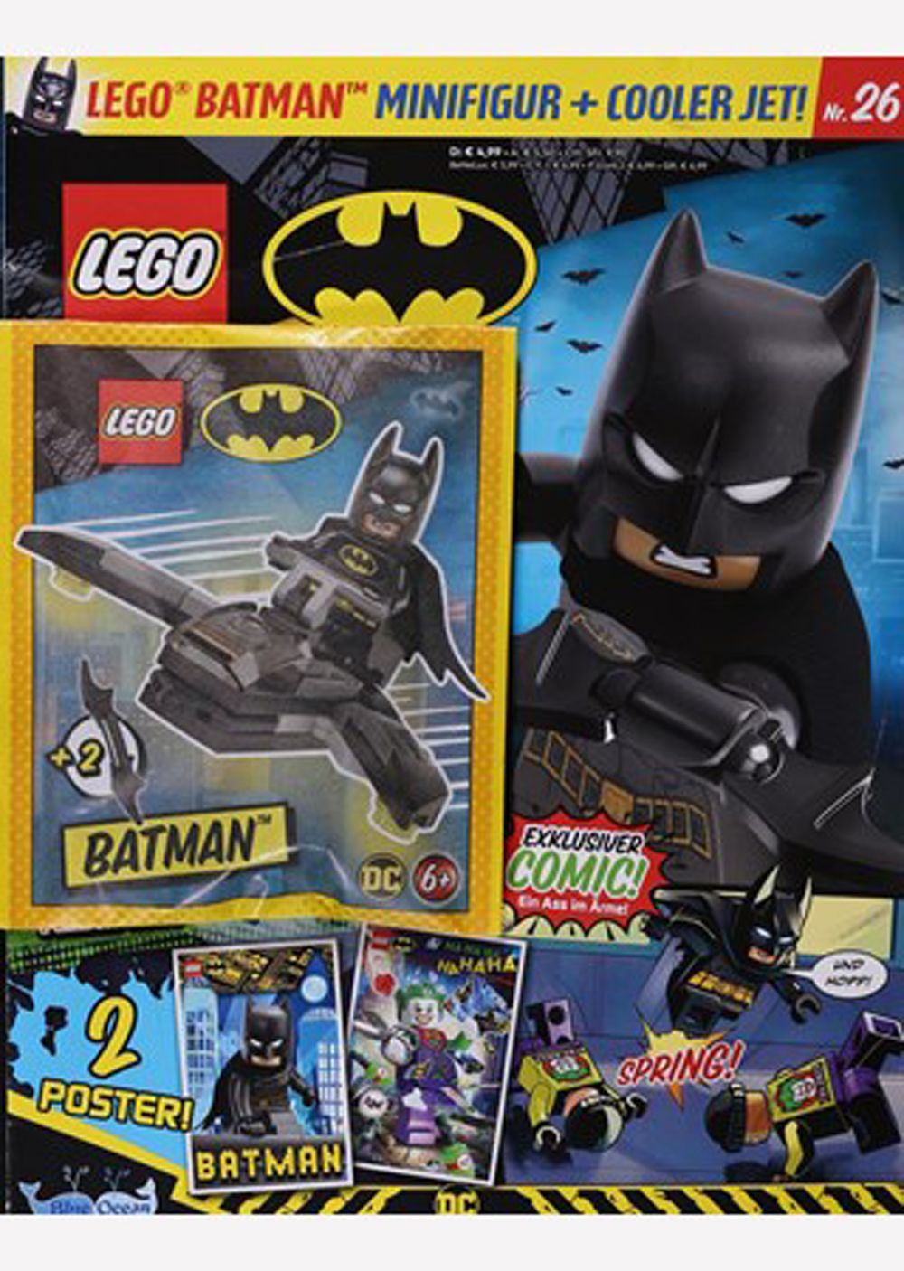 Lego Batman Tijdschrift Duitsland 2023 #26 Originele uitgave + Cadeau