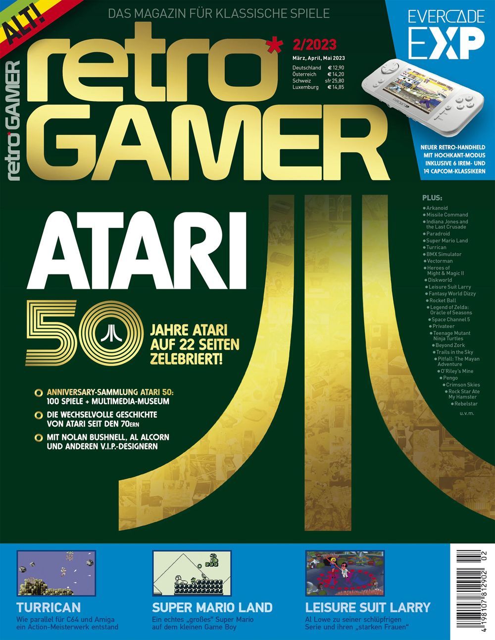 Retro Gamer Magazin Deutschland 2023-02 Atari The Legend Of Zelda Oracle Of Seasons