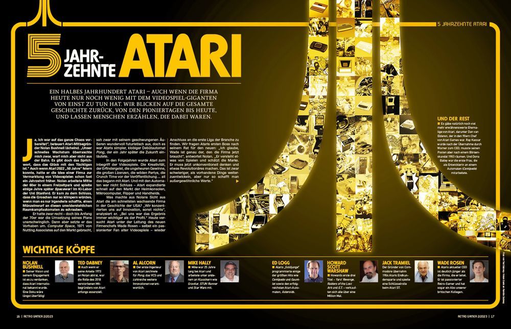 Retro Gamer Magazin Deutschland 2023-02 Atari The Legend Of Zelda Oracle Of Seasons