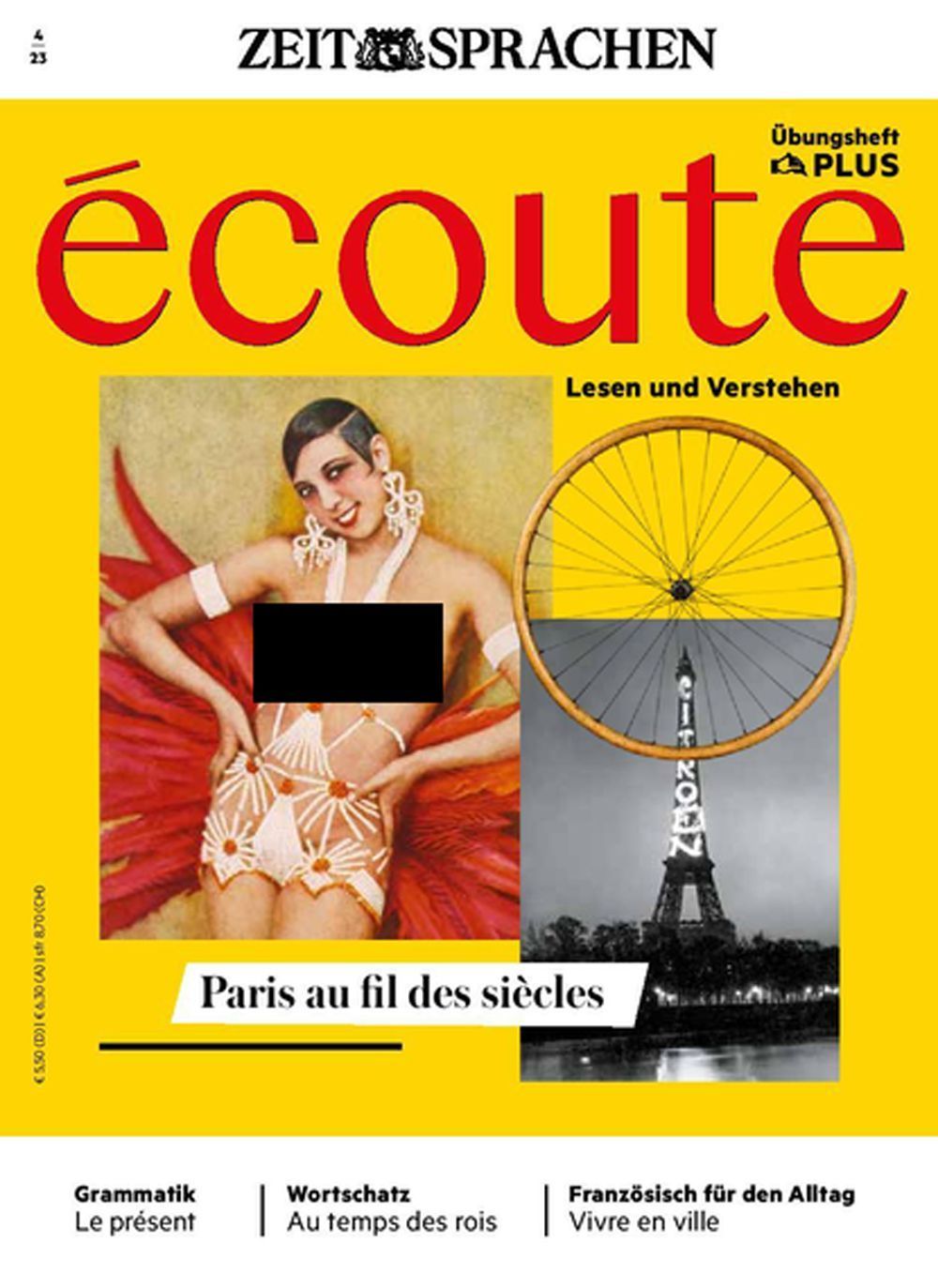 Ecoute Plus Magazine Allemagne 2023-04 Josephine Baker Édition originale