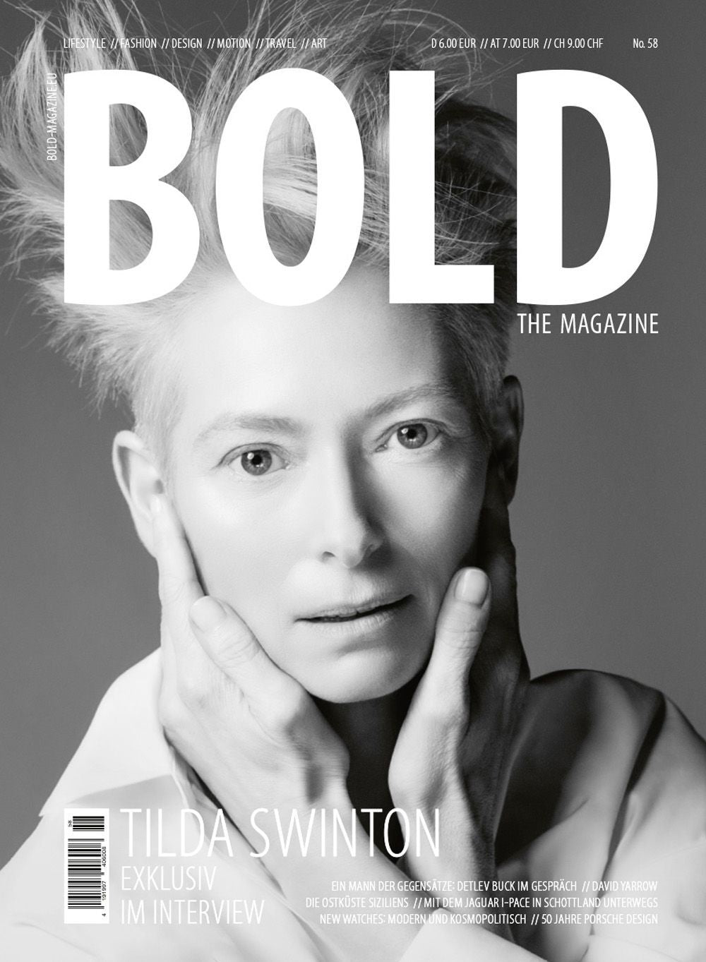 Bold Magazin Deutschland 2022 #58 Tilda Swinton