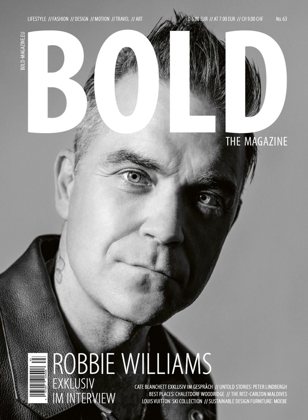 Bold Magazin Deutschland 2023 #63 Robbie Williams