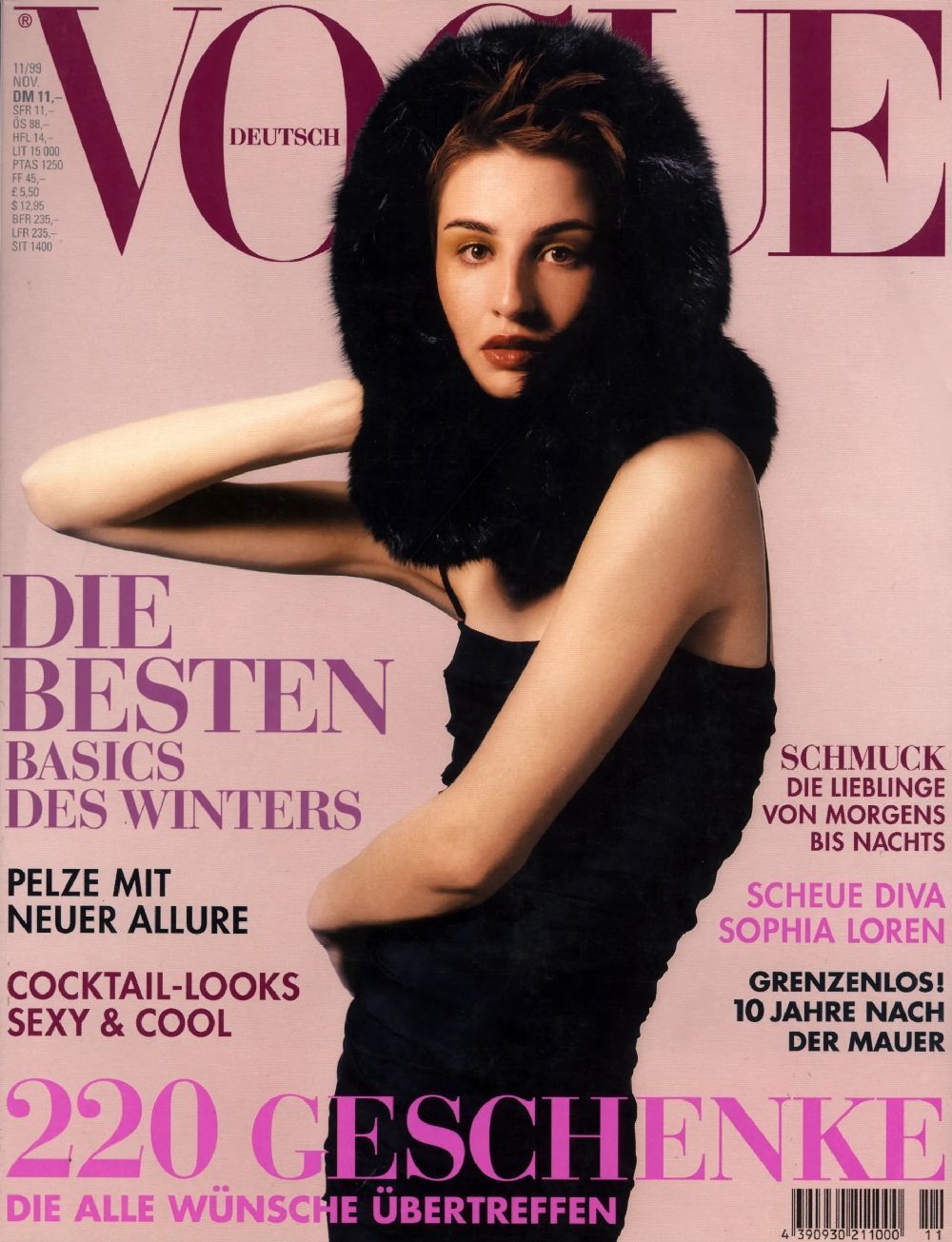 Vogue Magazin Deutschland 1999-11 Erin O'Connor