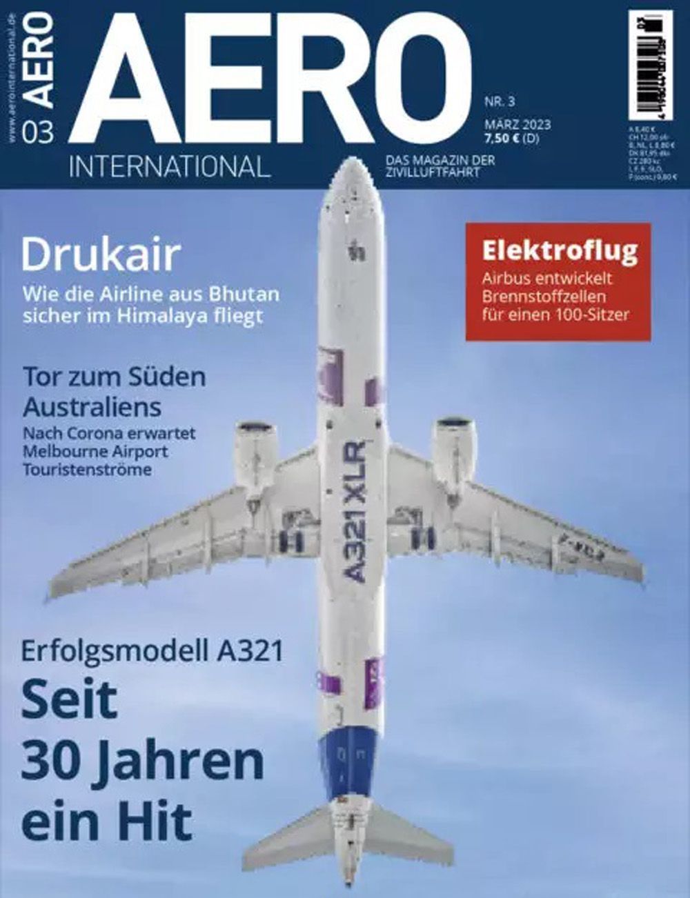 Aero International Magazine Germany 2023-03 Original Print Issue