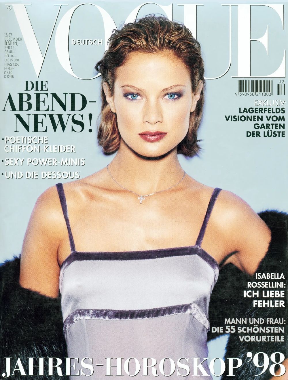 Vogue Magazin Deutschland 1997-12 Carolyn Murphy