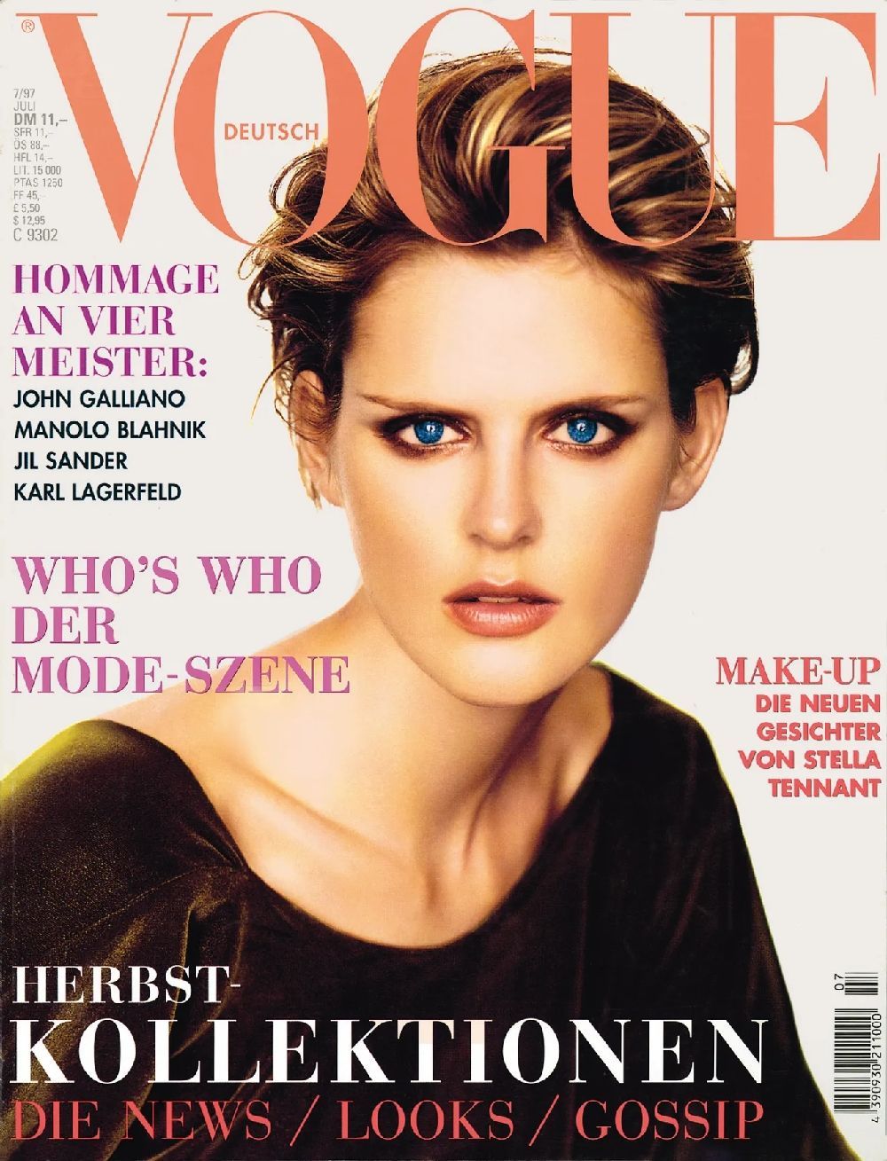 Vogue Magazin Deutschland 1997-07 Stella Tennant
