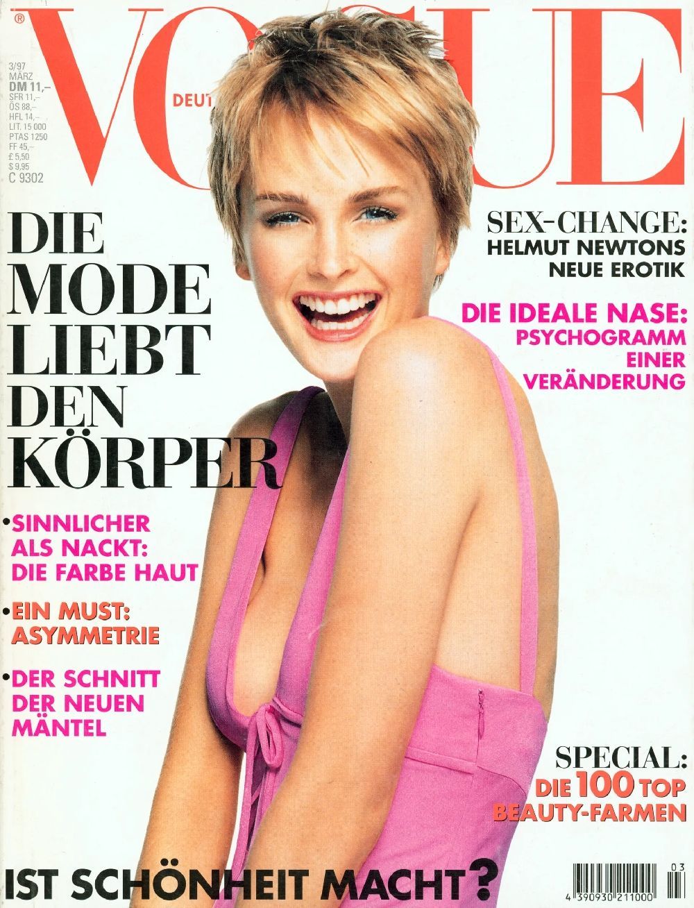 Vogue Magazin Deutschland 1997-03 Kylie Bax