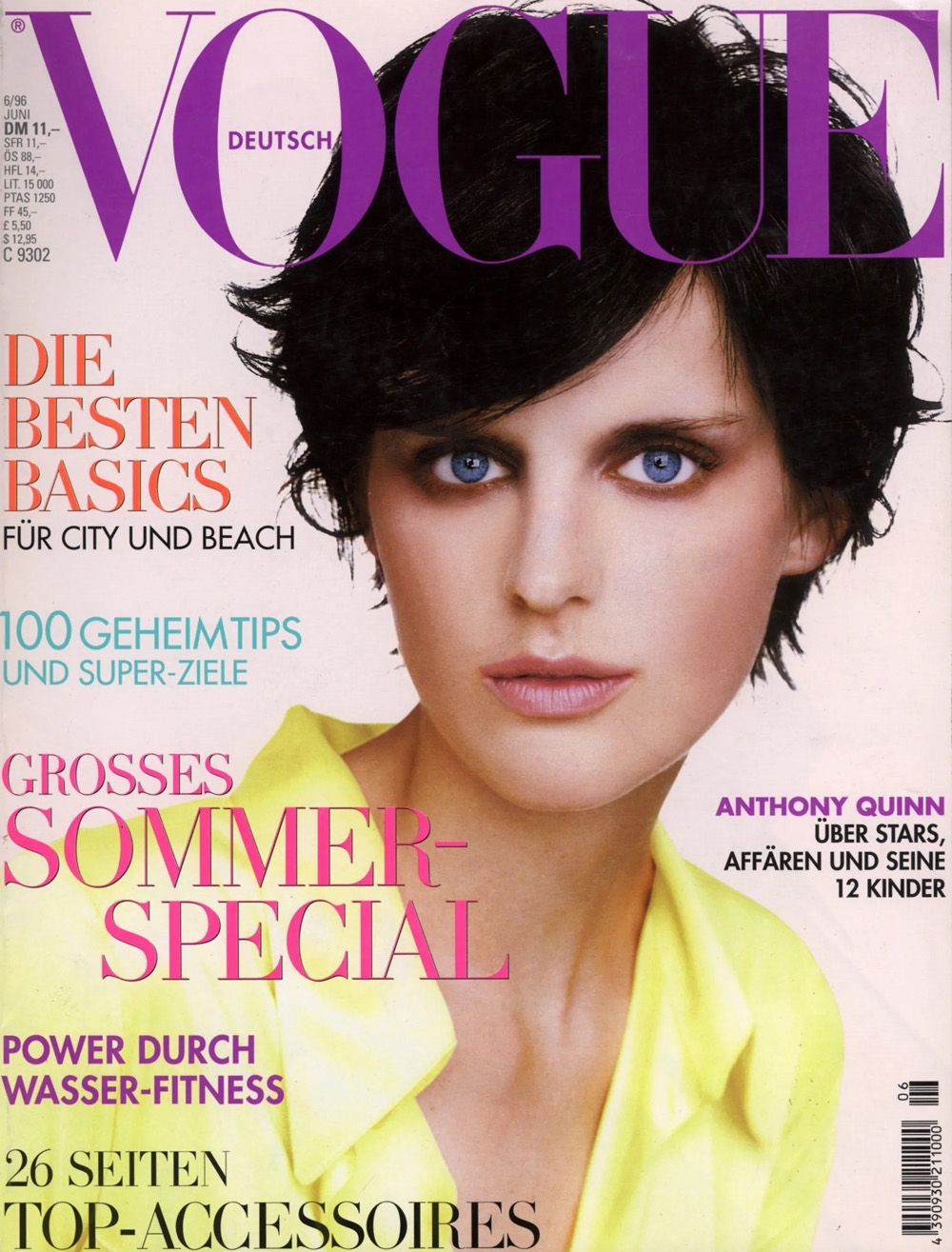 Vogue Magasin Tyskland 1996-06 Stella Tennant