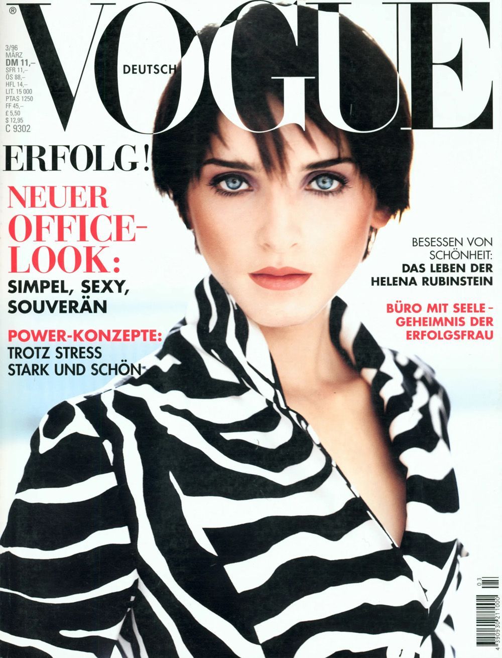 Vogue Magazin Deutschland 1996-03 Michele Hicks