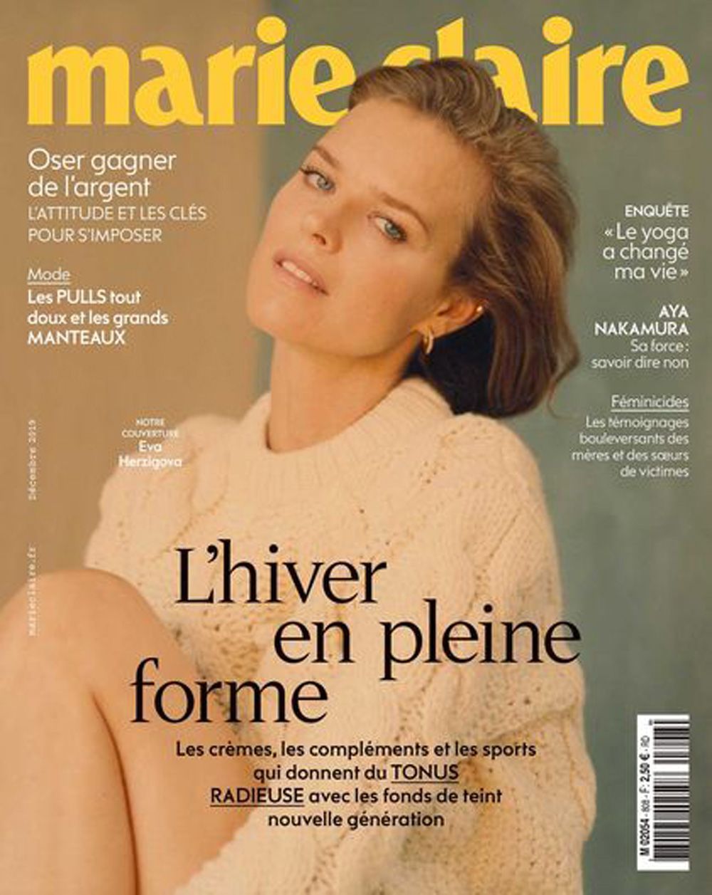 Marie Claire Magasin Frankrike 2019 #808 Eva Herzigova Originalutgåva