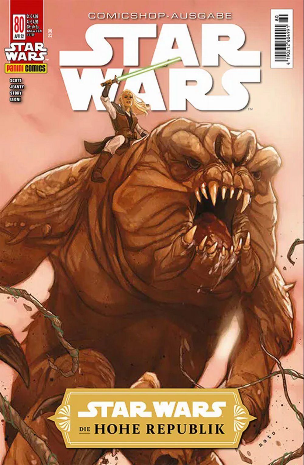 Star Wars Comic Tyskland 2022 #80 Georges Jeanty Cavan Scott Originalutgåva