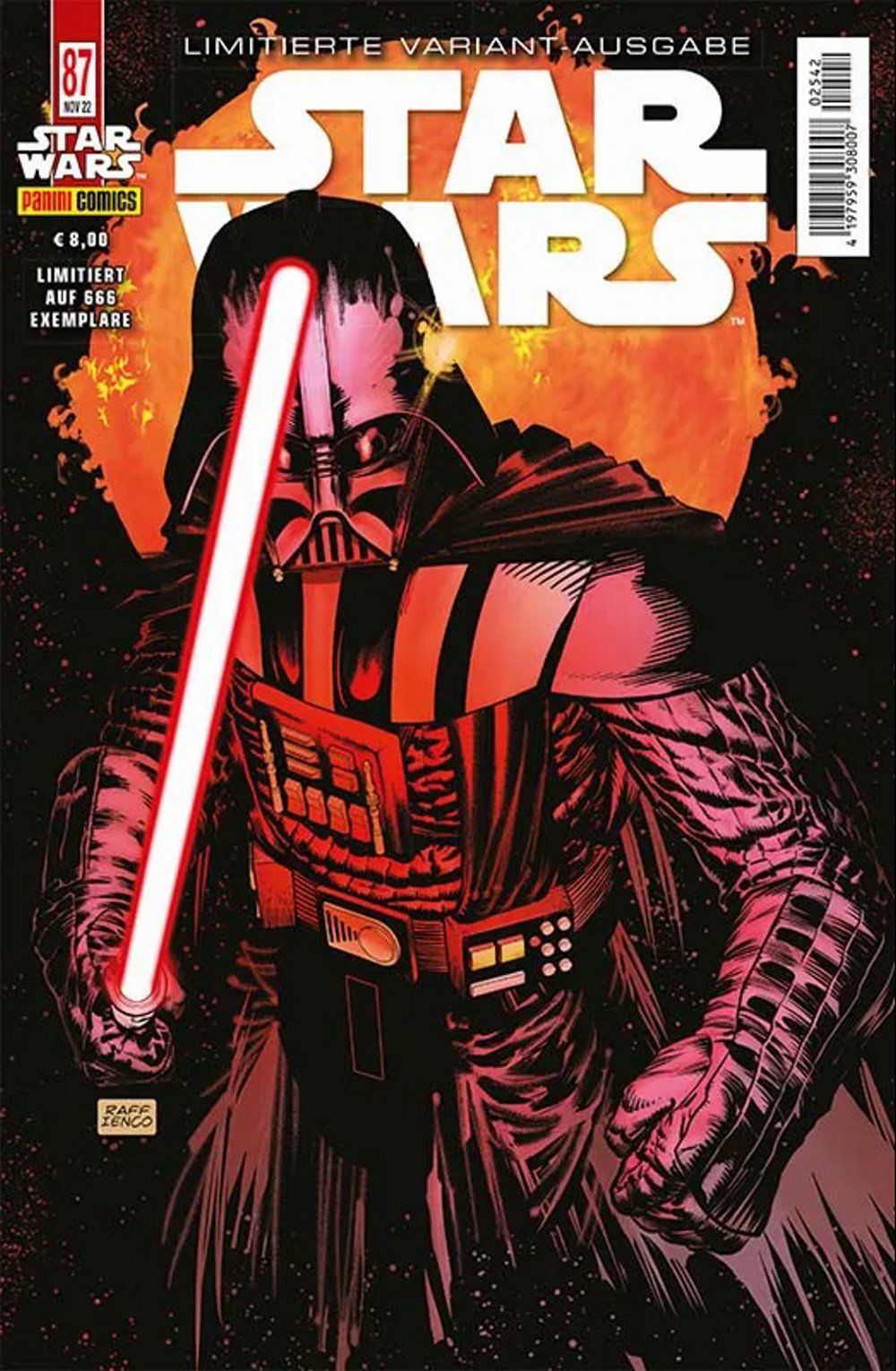 Star Wars Comic Allemagne 2022 #87 Édition originale