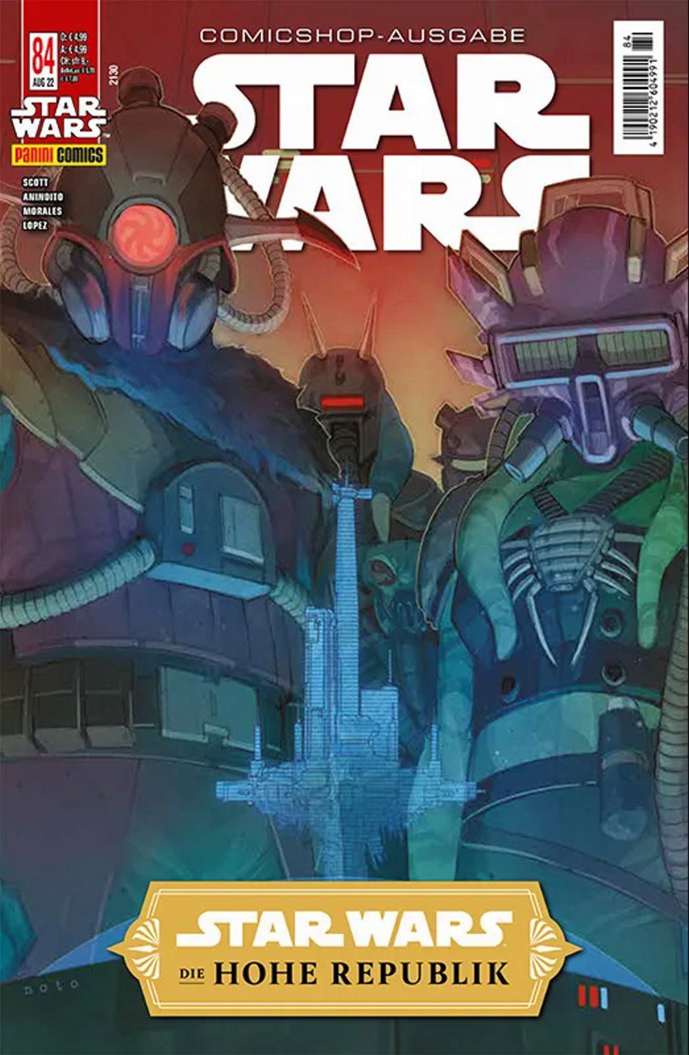 Star Wars Comic Duitsland 2022 #84 Avar Kriss Lourna Dee Originele uitgave