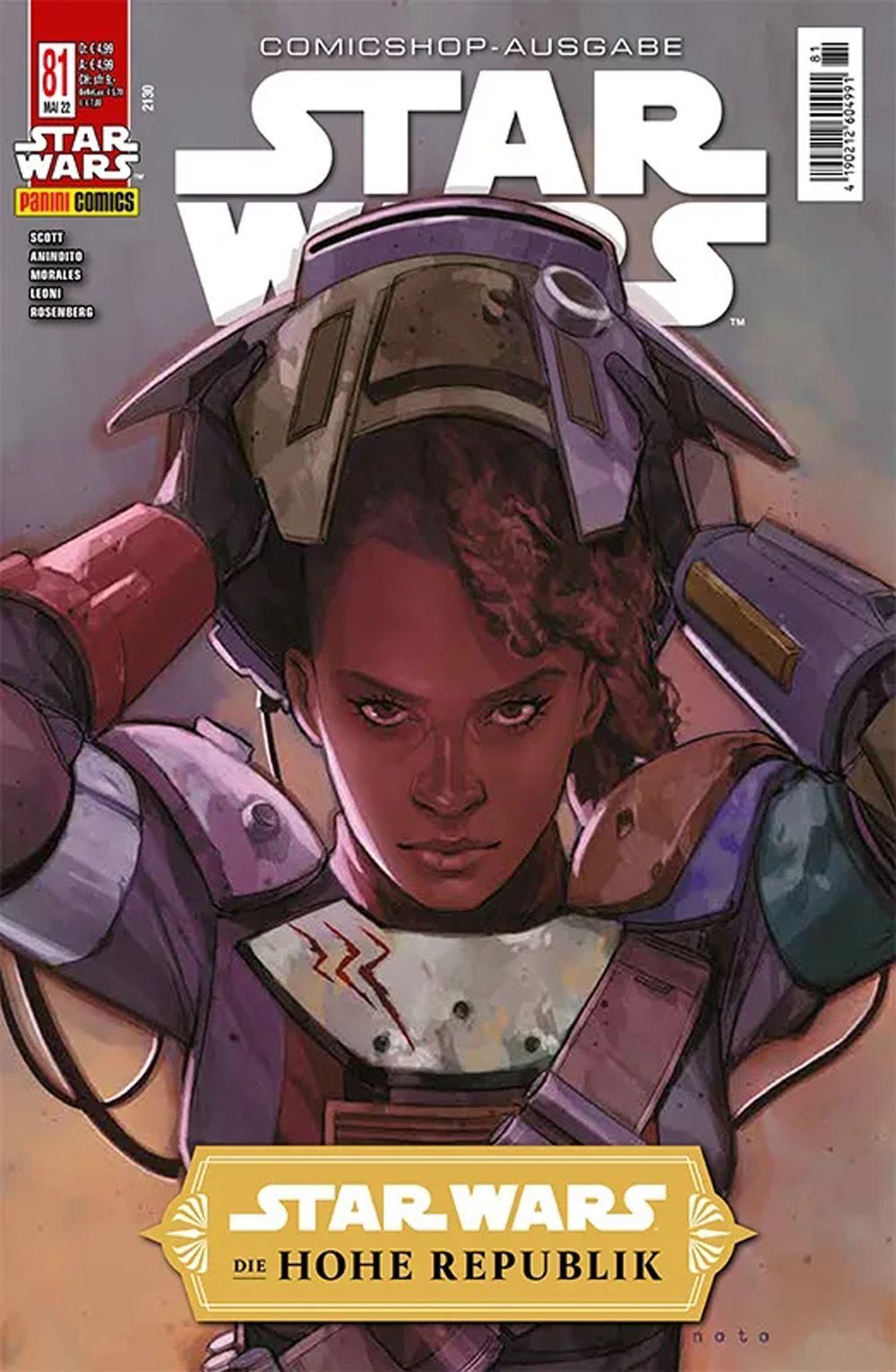 Star Wars Comic Tyskland 2022 #81 Drengir Comicshop Originalutgåva