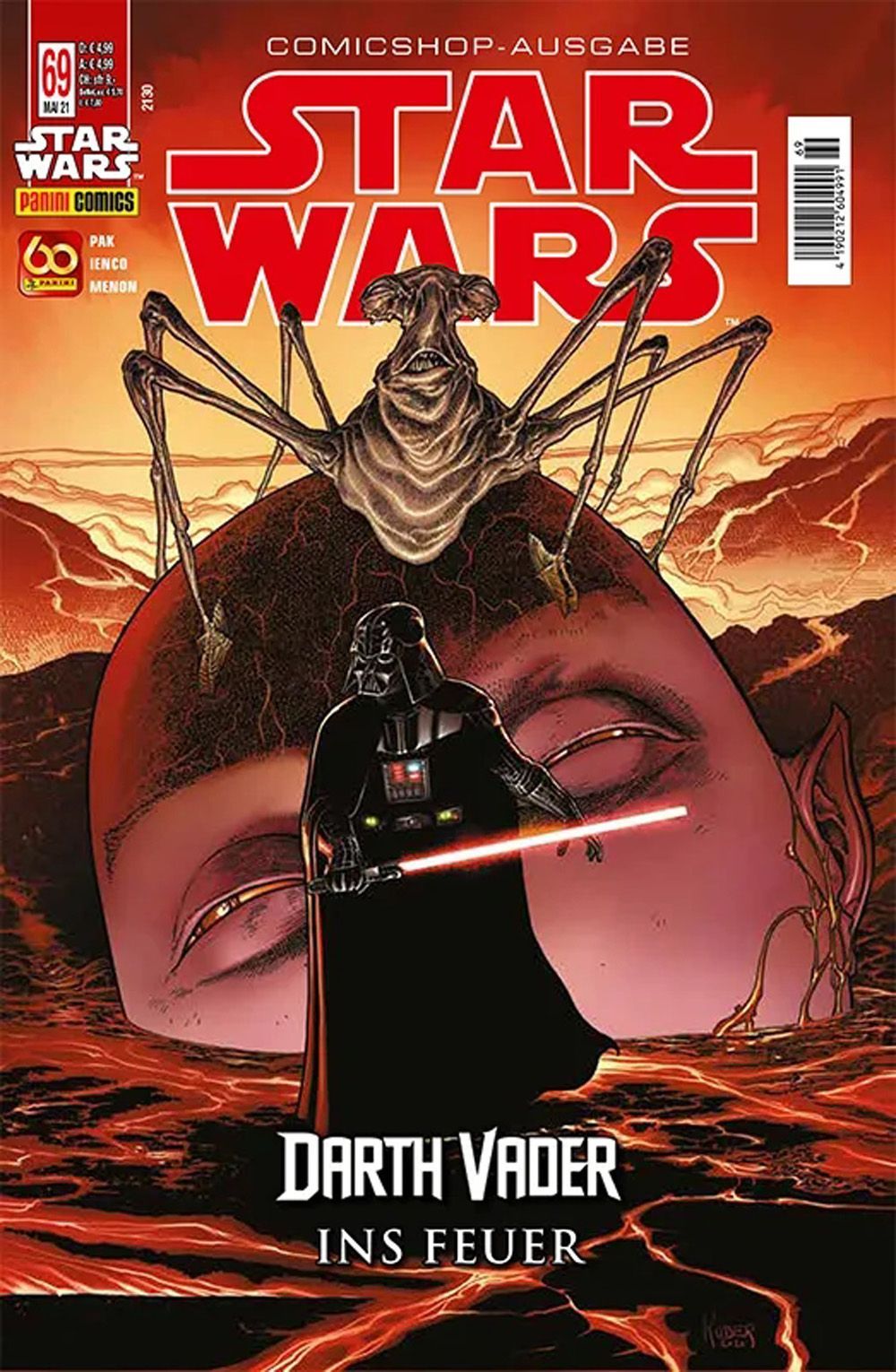 Star Wars Comic Germany 2021 #69 Darth Vader Original Print Issue