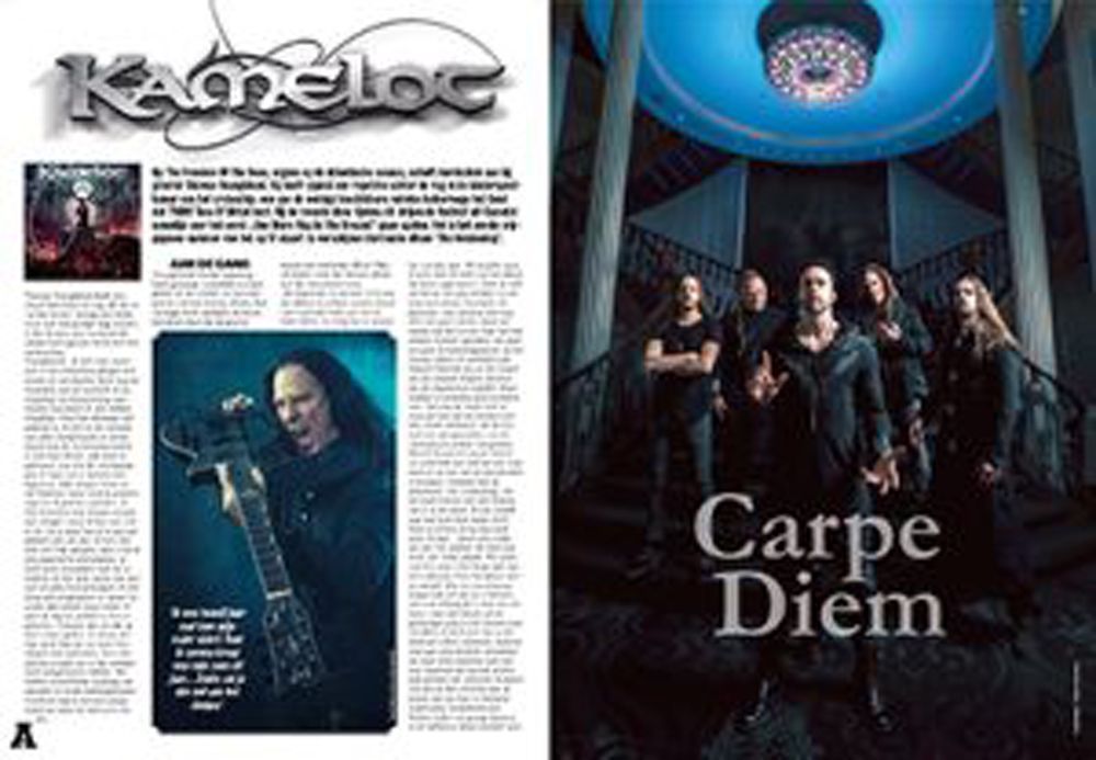Aardschok Magazine Netherlands 2023-03 Kamelot Carpe Diem Avatar