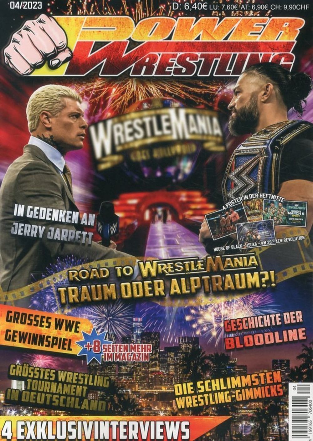 Power Wrestling Magazin Deutschland 2023-04 Jerry Jarret