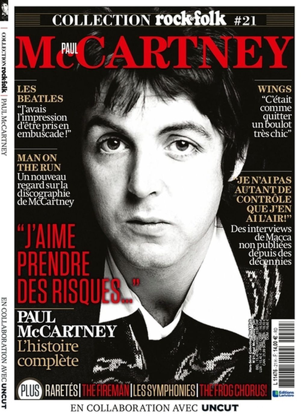 Rock & Folk Hors-serie Magasin Frankrig 2022 #32 Paul McCartney Originaludgave