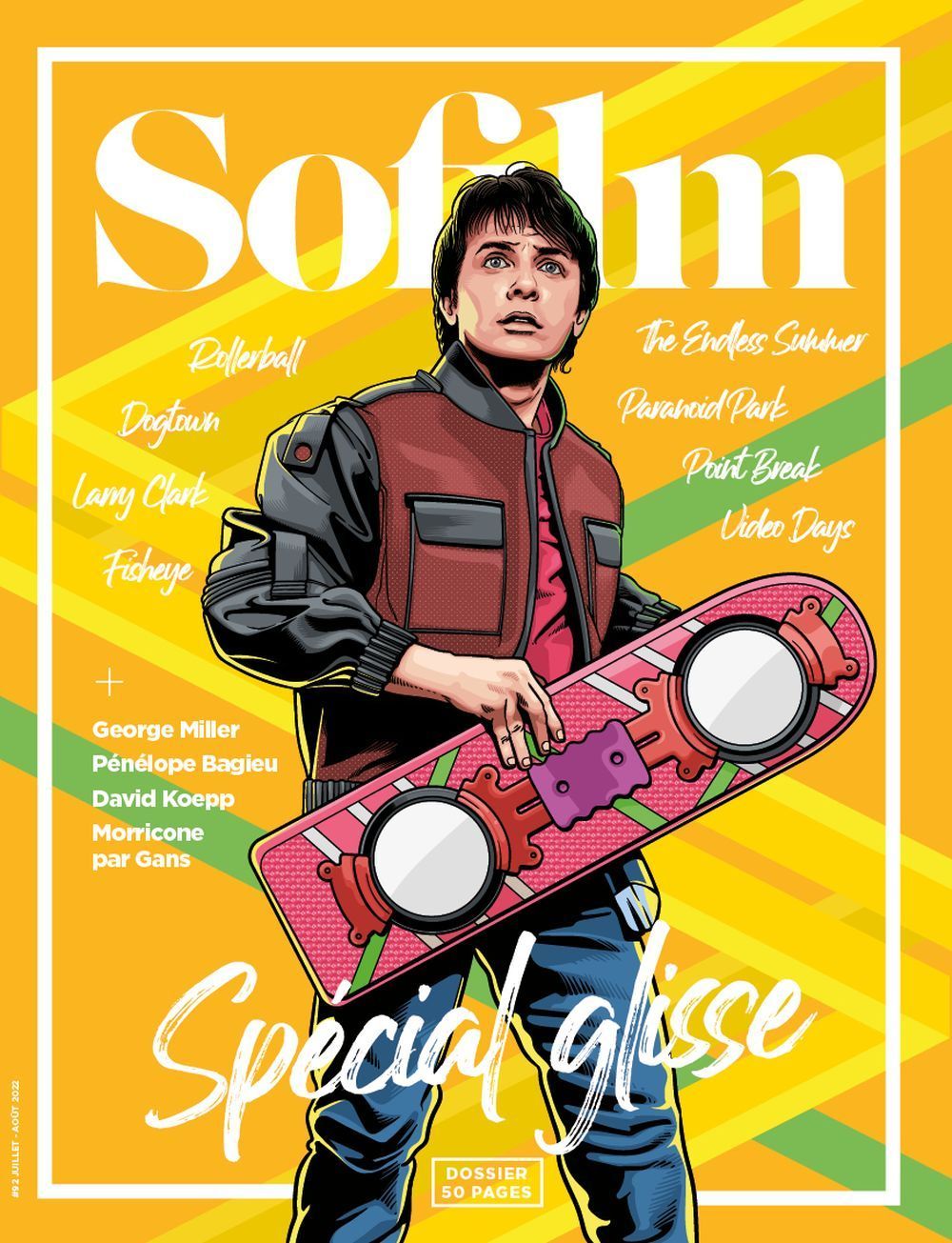 Sofilm Revista França 2022 #92 Michael J. Fox Edição original