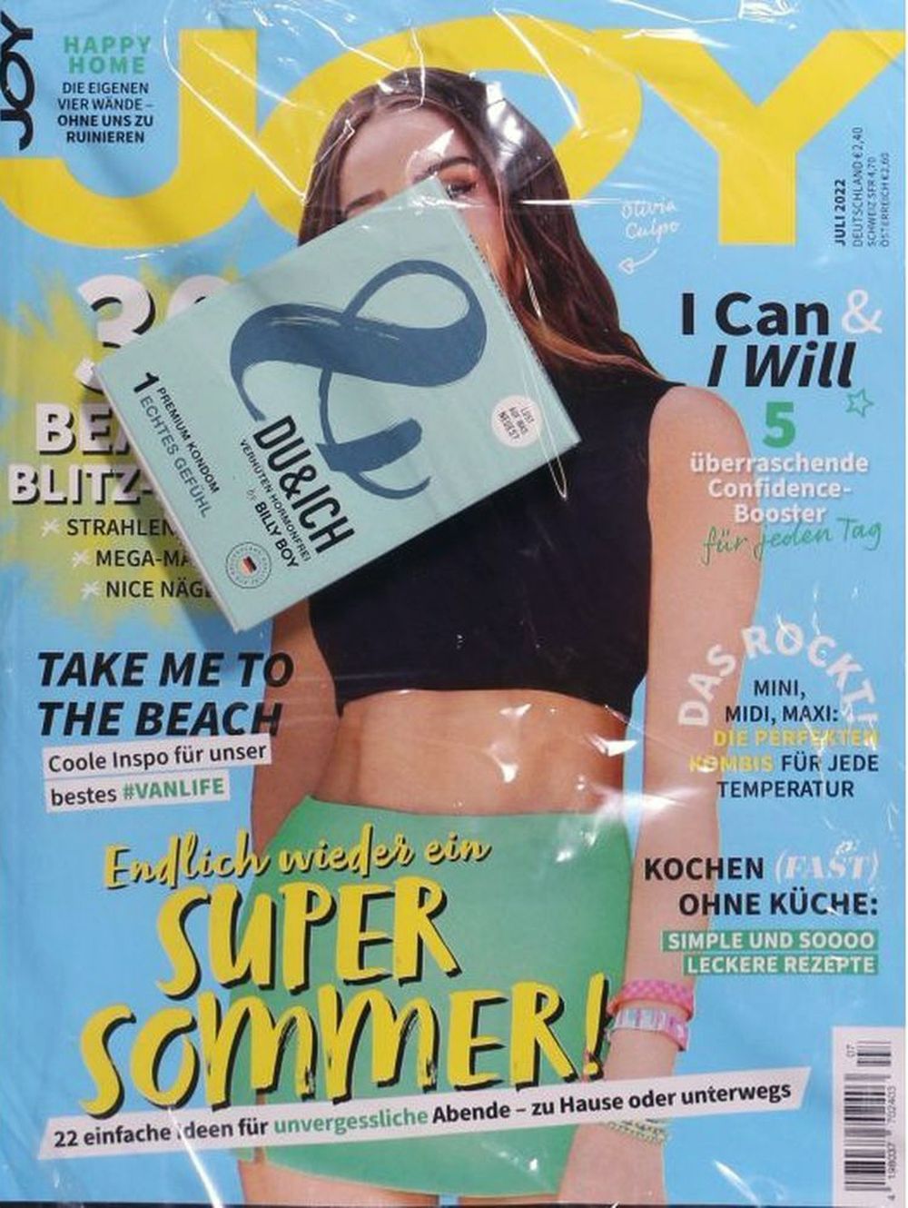 Joy Magasin Tyskland 2022-07 Olivia Culpo Originalutgåva