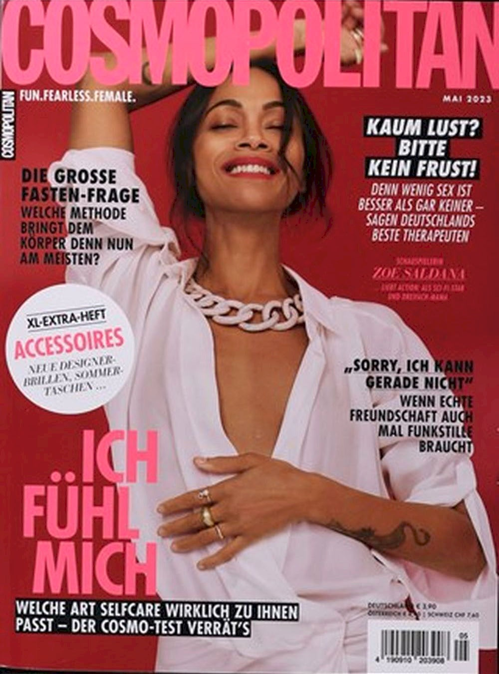 Cosmopolitan Magazine Germany 2023-05 Zoe Saldana
