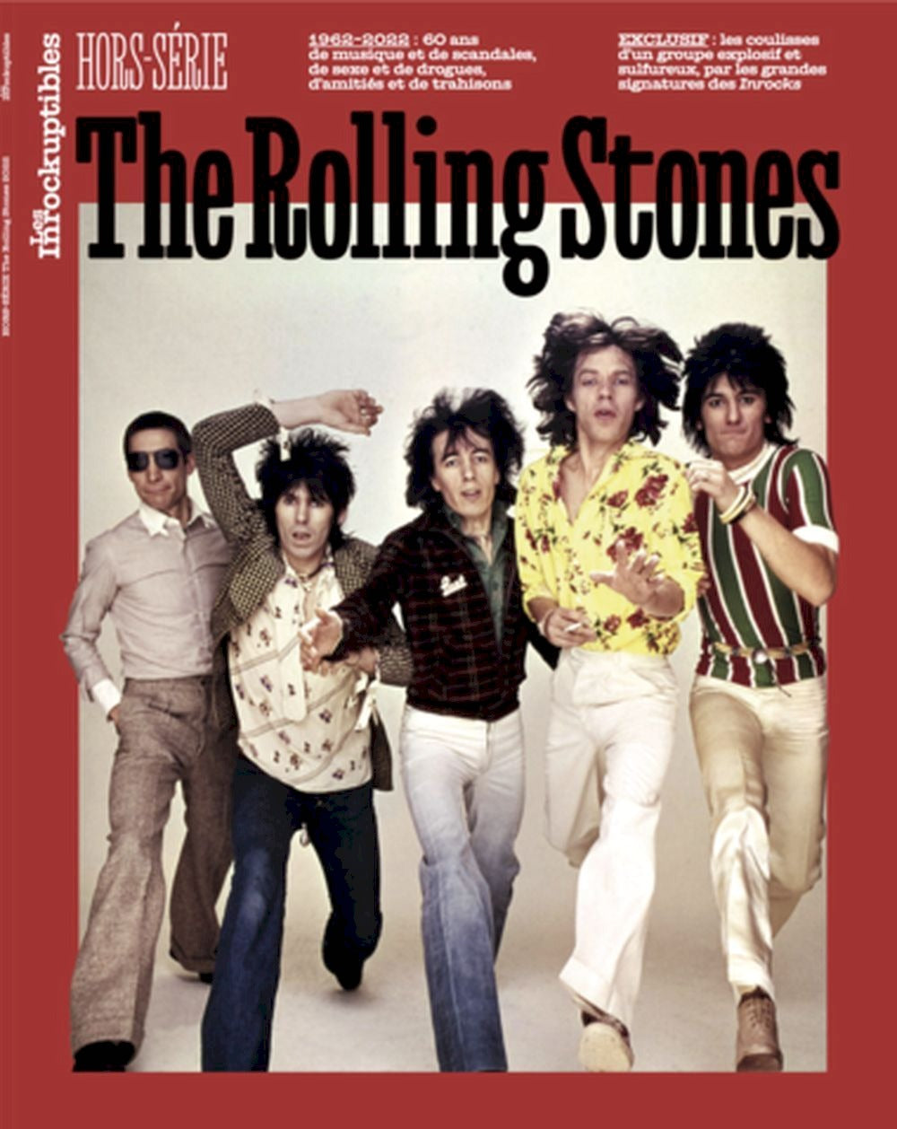 Les Inrocks HS Tijdschrift Frankrijk 2022 The Rolling Stones Originele uitgave