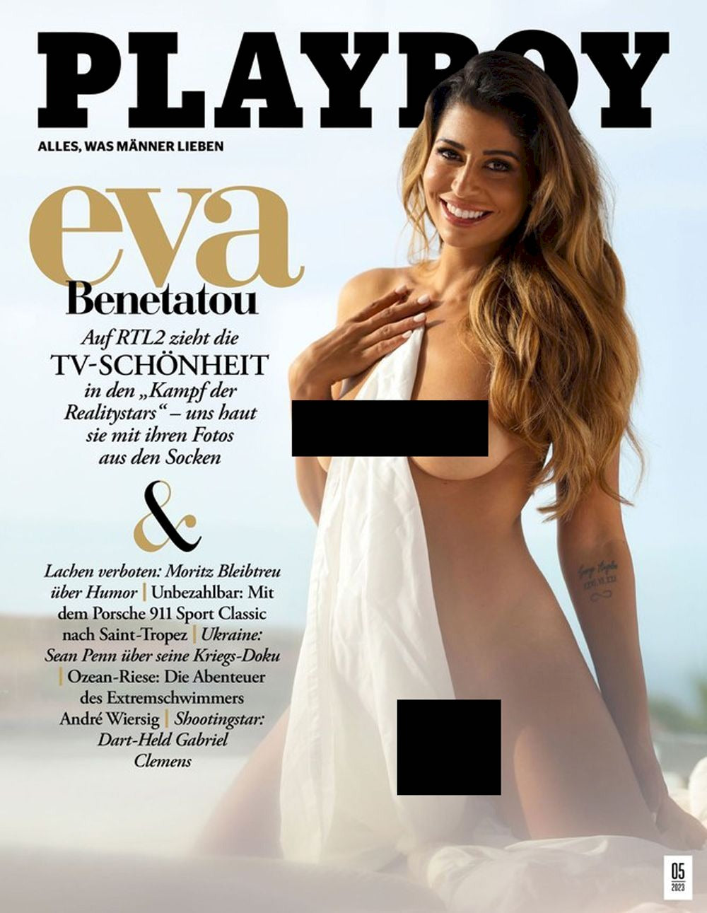 Playboy Magazin Deutschland 2023-05 Eva Benetatou