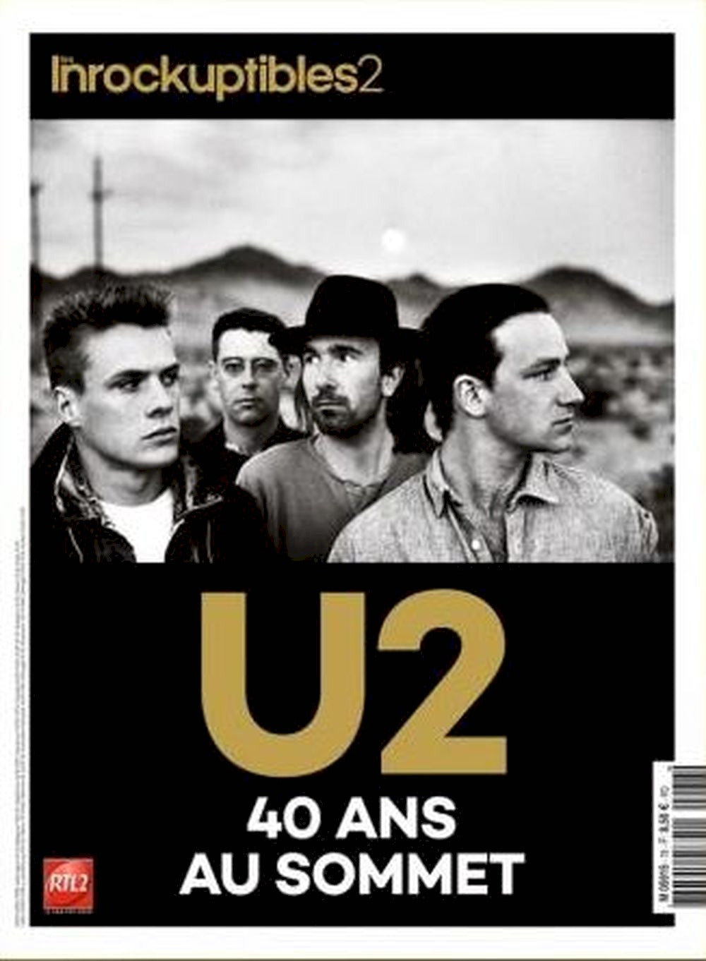 Les Inrocks HS Rivista Francia 2017 U2 Edizione originale