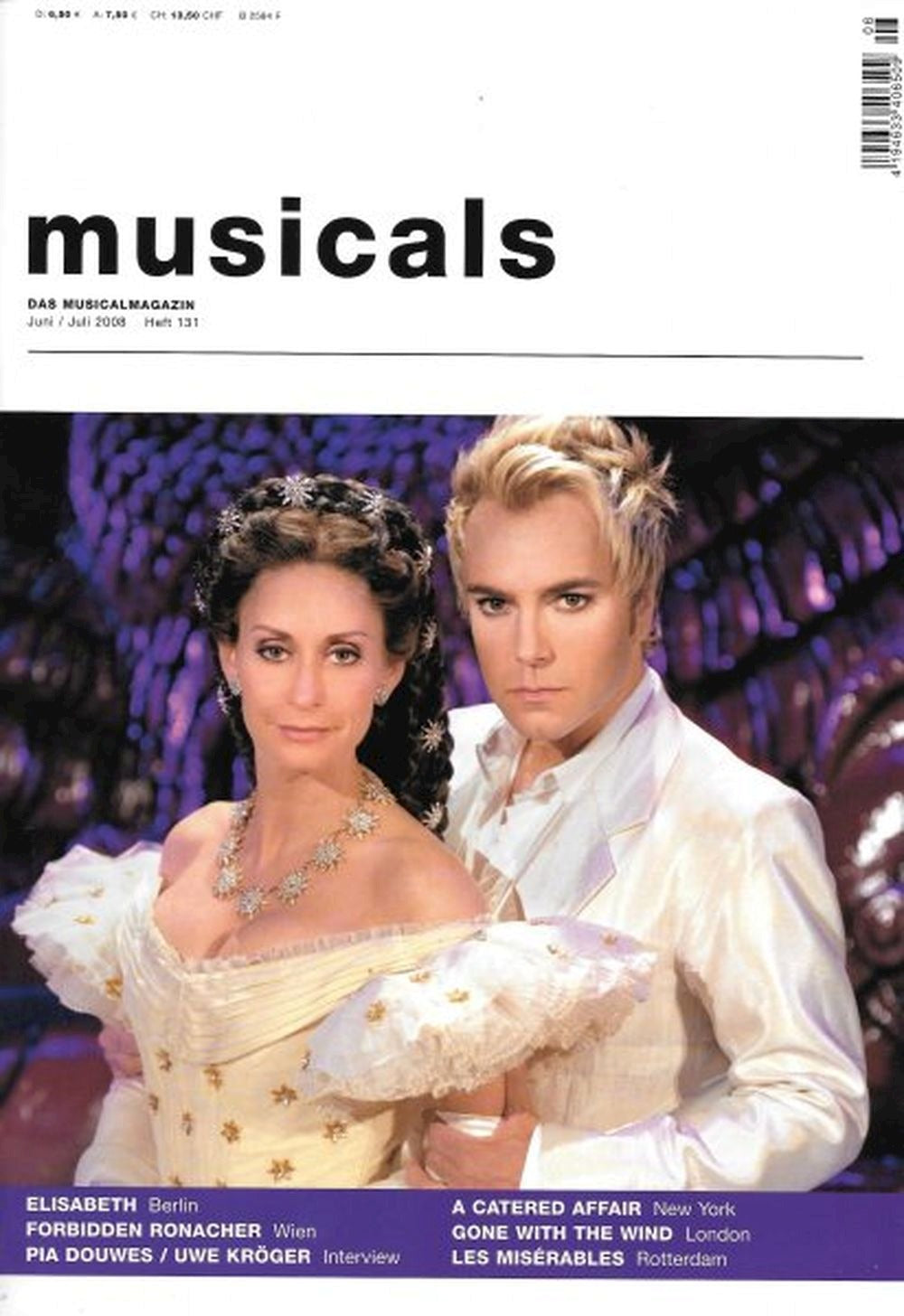 Musicals Magazine Allemagne 2008 #131 Elisabeth Patti LuPone Christoph Édition originale