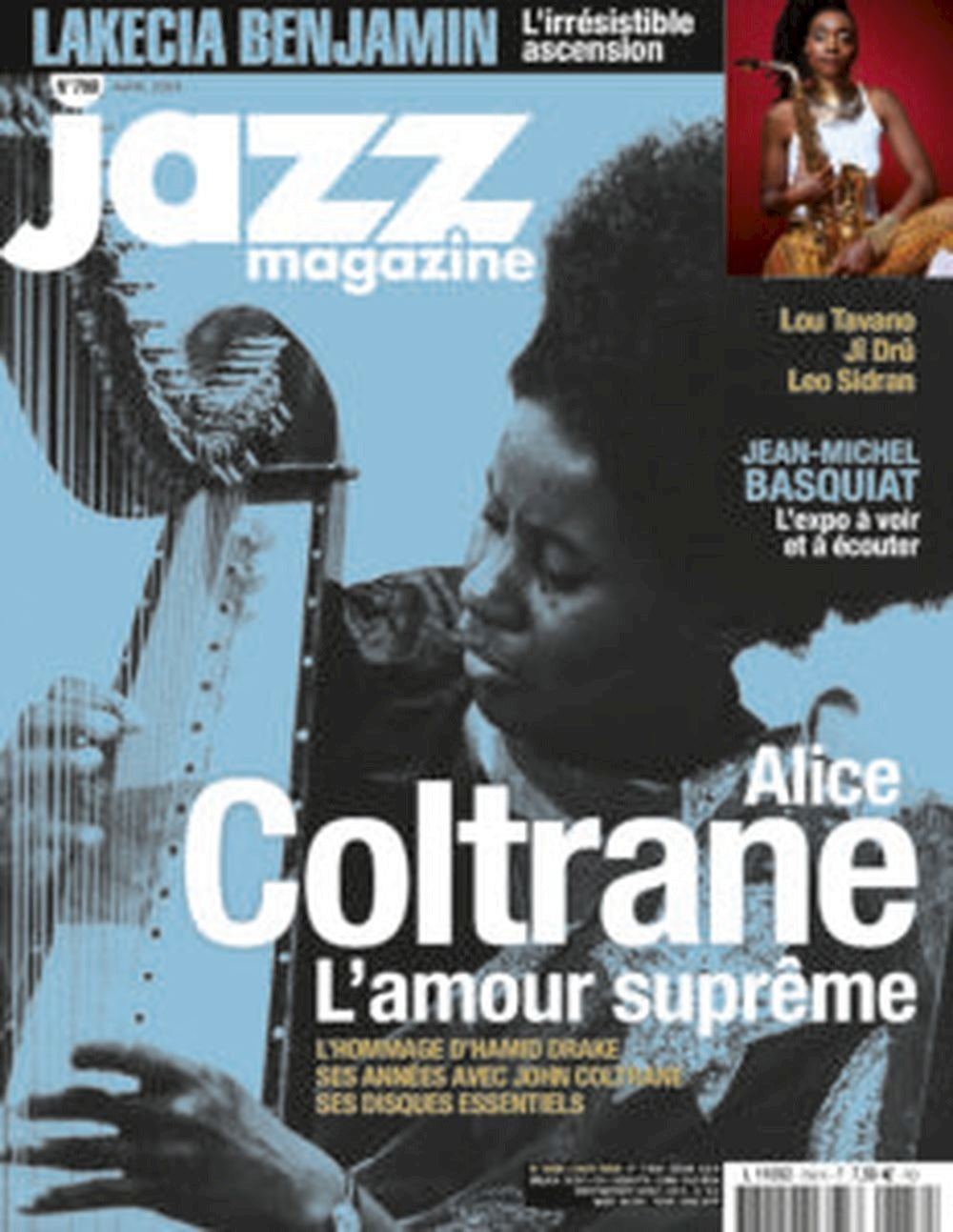 Jazz Magazin Frankreich 2023 #758 Alice Coltrane Lakecia Benjamin Lou Tavano