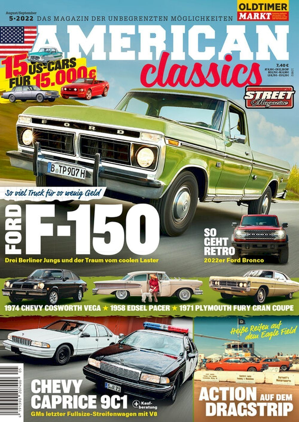 American Classic Tijdschrift Duitsland 2022-05 Originele uitgave