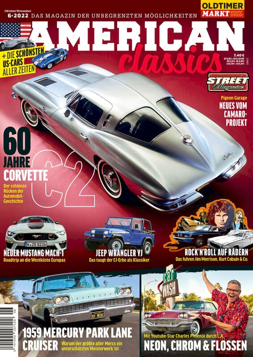 American Classic Tijdschrift Duitsland 2022-06 Originele uitgave