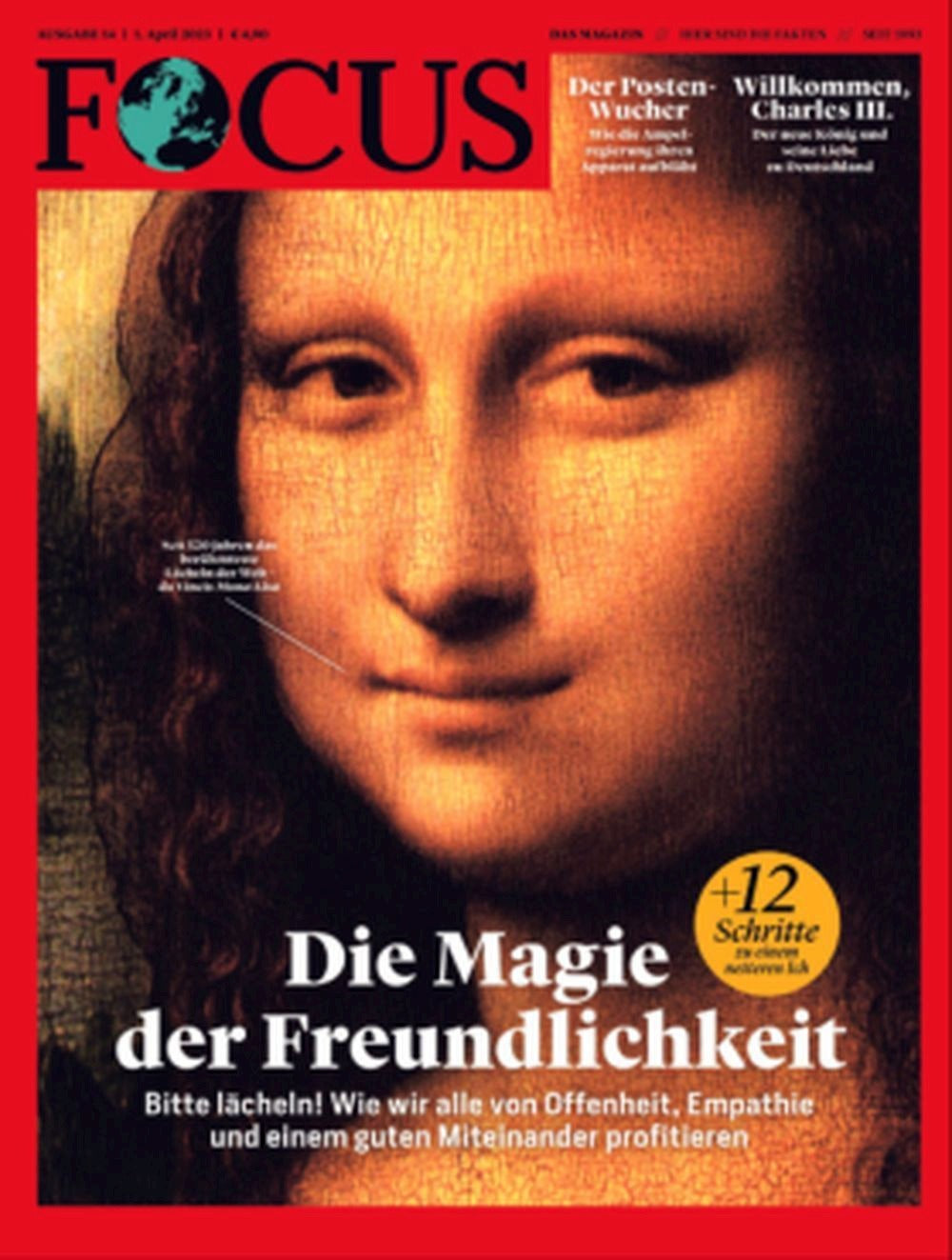 Focus Magasin Tyskland 2023-14 Mona Lisa Originaludgave