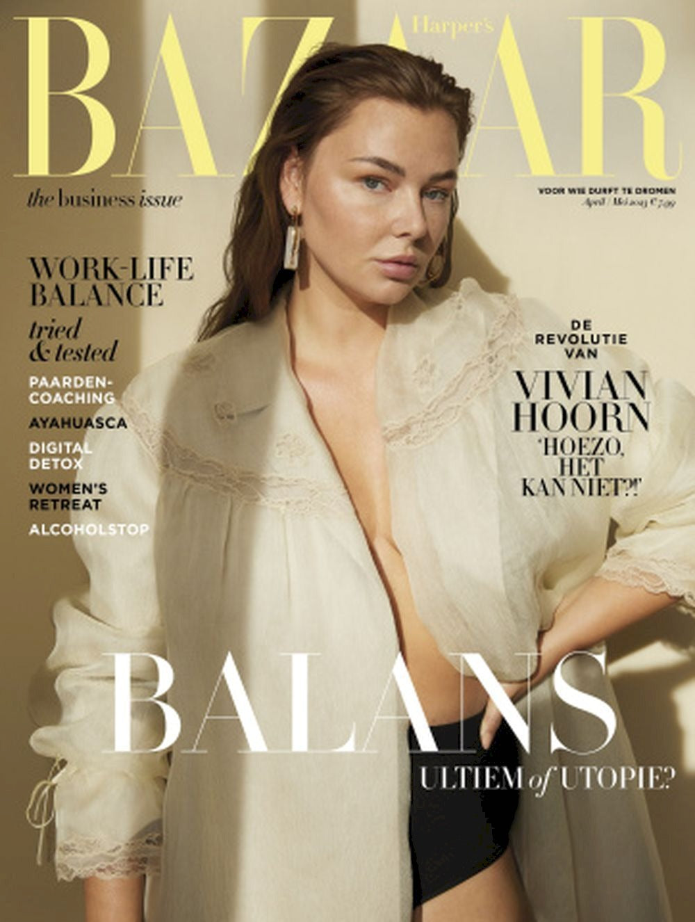 Harpers Bazaar Magasin Nederlandene 2023-02 Vivian Hoorn Originaludgave